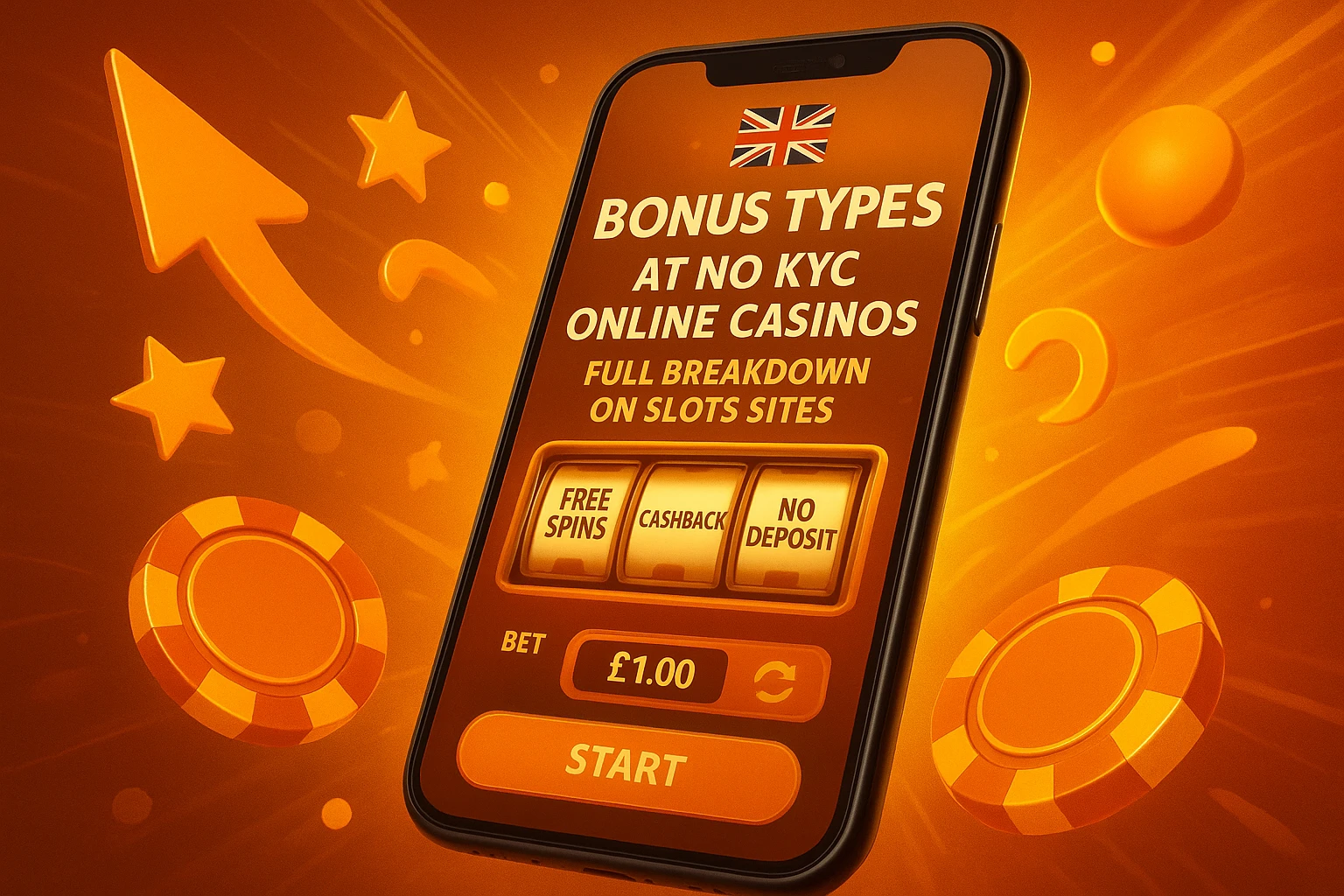 Bonus Types at No KYC Online Casinos – Full Breakdown on Slots Sites